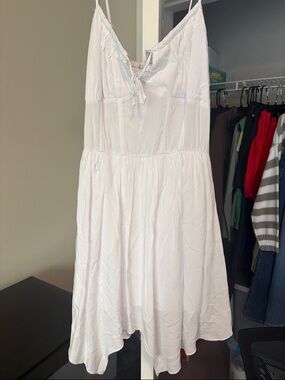 Rue21 White Spaghetti Strap Sundress